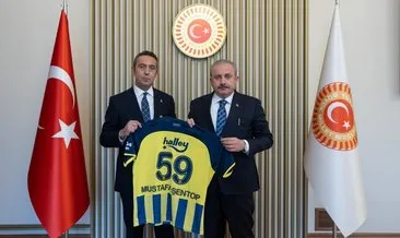 Fenerbahçe’den TBMM Başkanı Mustafa Şentop’a ziyaret