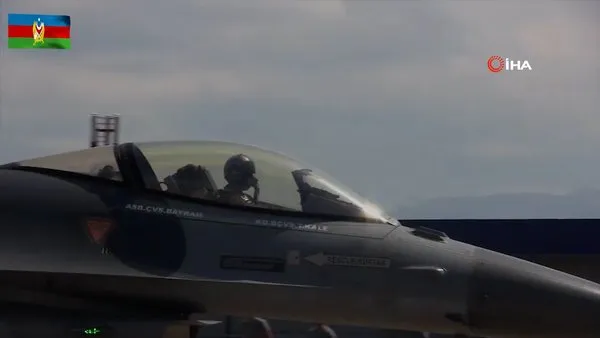 TurAz Kartalı 2020 Tatbikatı F-16’ların katılımıyla devam ediyor | Video