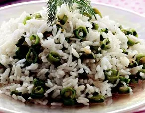 Baklalı Pirinç Pilavı