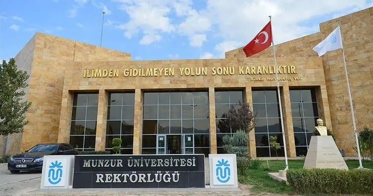 Munzur Üniversitesi sözleşmeli personel alacak