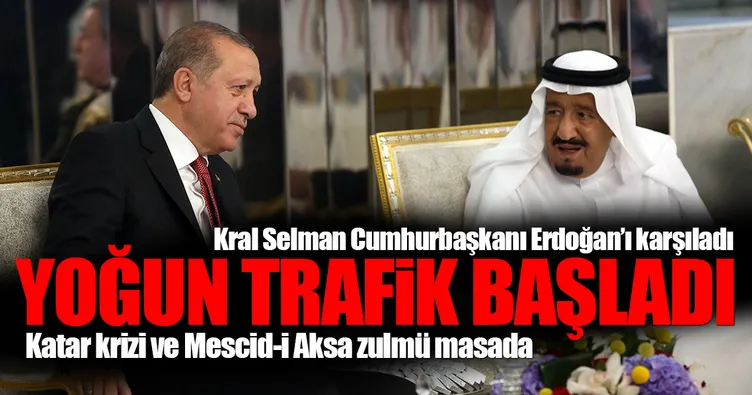 Cumhurbaşkanı Erdoğan Suudi Arabistan’da