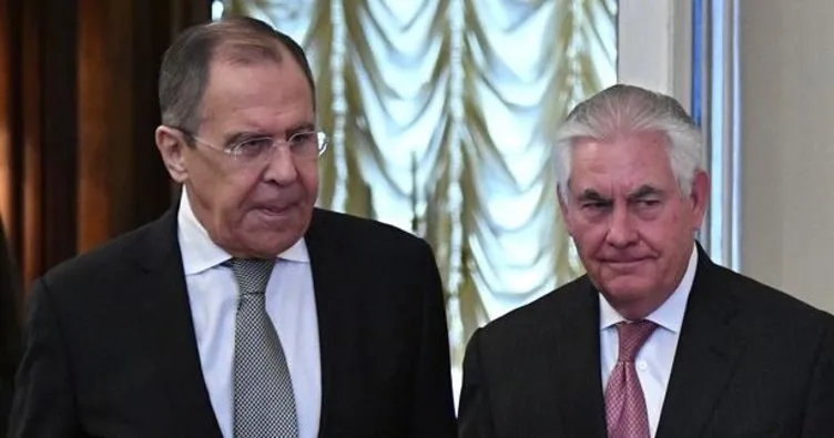 Lavrov ve Tillerson, Suriye’yi görüştü