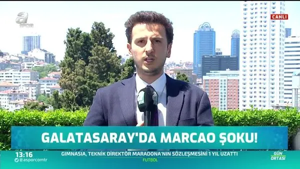 Galatasaray'da Marcao şoku