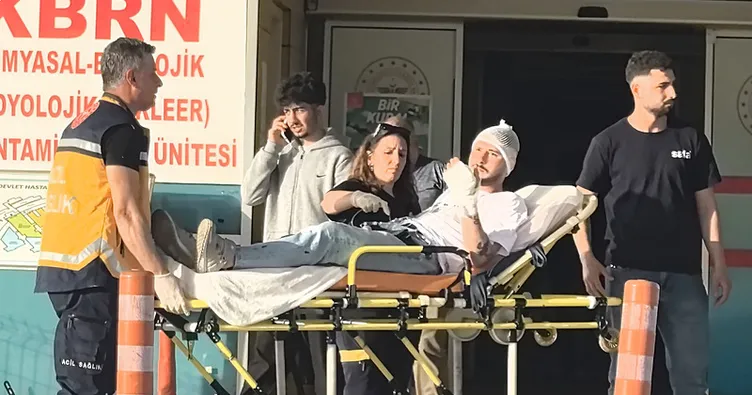 Laf atma meselesinde kan aktı: 1 yaralı!