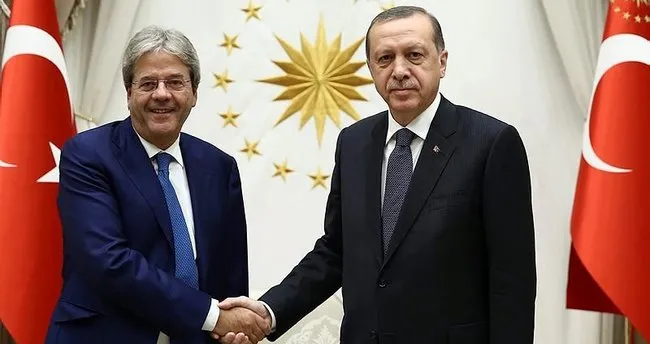 Cumhurbaşkanı Erdoğan, İtalya Dışişleri Bakanını kabul etti!