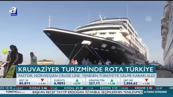 Kruvaziyer turizminde rota Türkiye