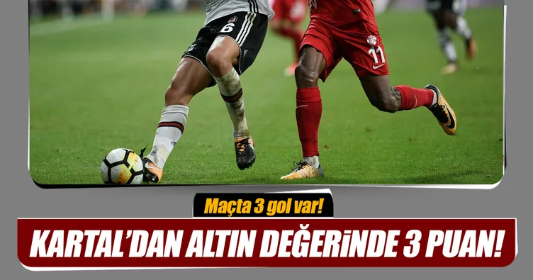 Beşiktaş, Antalyaspor deplasmanından 3 puanı aldı