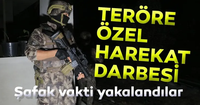Son dakika: Adana’da özel harekat destekli PKK/KCK operasyonu