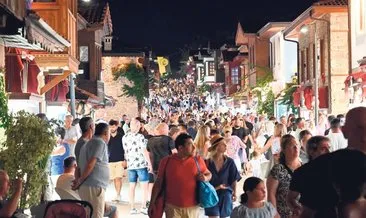 Antalya’ya turist akını #antalya