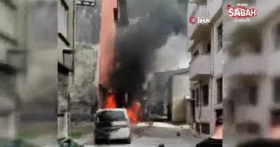 SON DAKİKA! Bursa’da uçak evlerin arasına düştü! Peş peşe patlamalar | Video