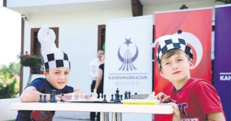 ‘Mınık Kasparov’lar hamleleriyle hayran bıraktı
