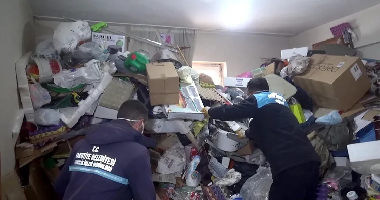 Erzurum’da akılalmaz görüntüler: O evden çıkanlar şoke etti! Tam tamına 25 ton...