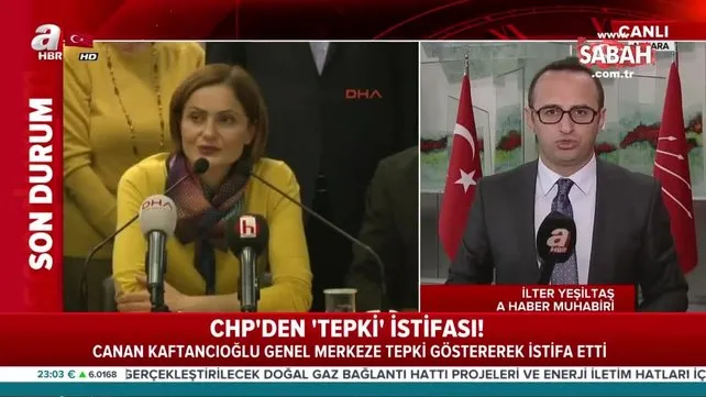 Canan Kaftancıoğlu, CHP İstanbul İl Başkanlığı'ndan istifa etti