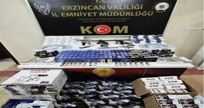 Erzincan’da sahte para ve silah kaçakçılığı operasyonu; 2 şüpheli yakalandı #erzincan
