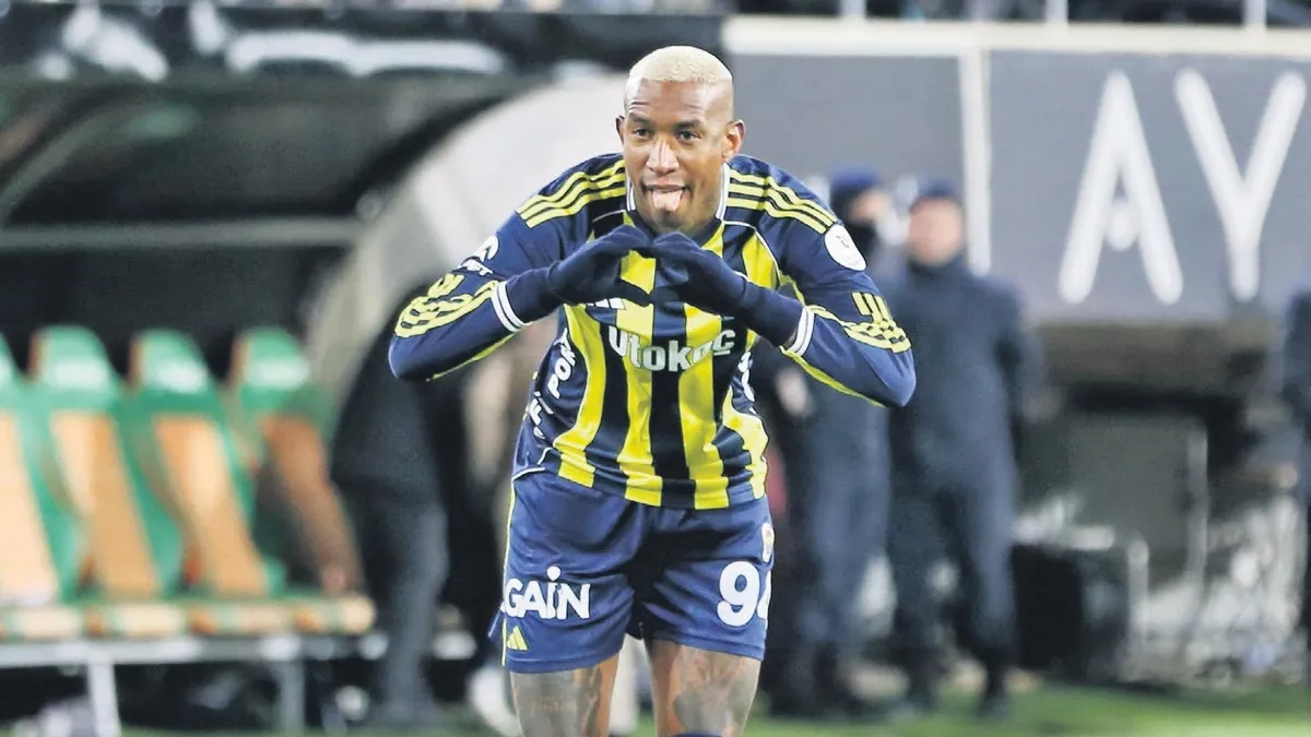 Anderson Talisca, Fenerbahçe’yi sırtında taşımaya devam ediyor: Olmasa yanmıştı