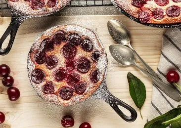 Fransızların gizli tatlı sırrı: Cherry clafoutis!