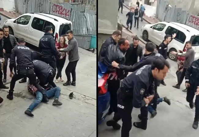 İstanbul’da KADES ihbarına giden polise saldırı: 5 polis yaralı!