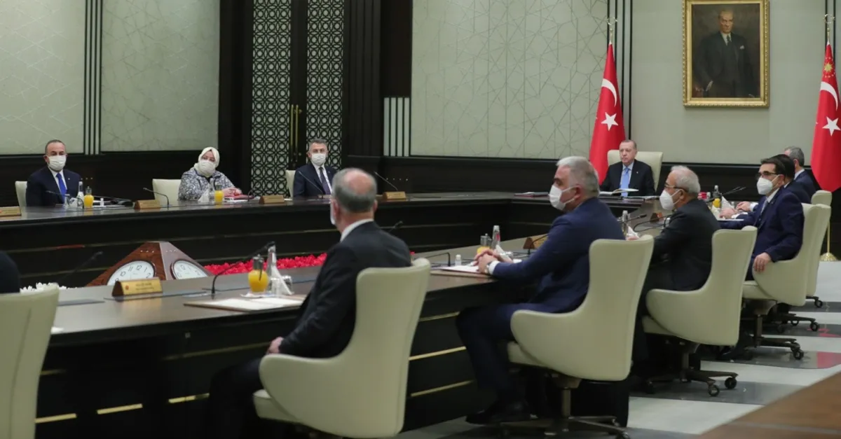 kabine toplantısı kaçta bitecek