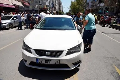 Çarptığı çocuğu yerde kanlar içinde görünce sinir krizi geçirdi
