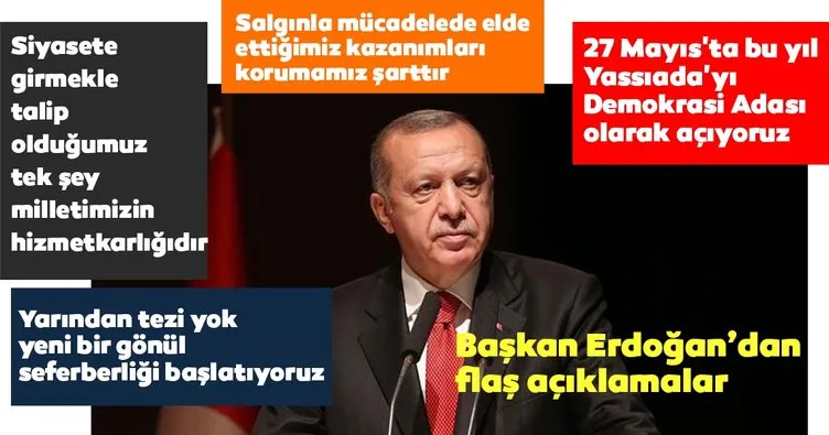 Son Dakika Haberi: Başkan Erdoğan'dan flaş açıklamalar