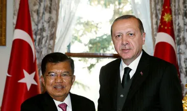 Cumhurbaşkanı Erdoğan Yusuf Kalla’yı kabul etti