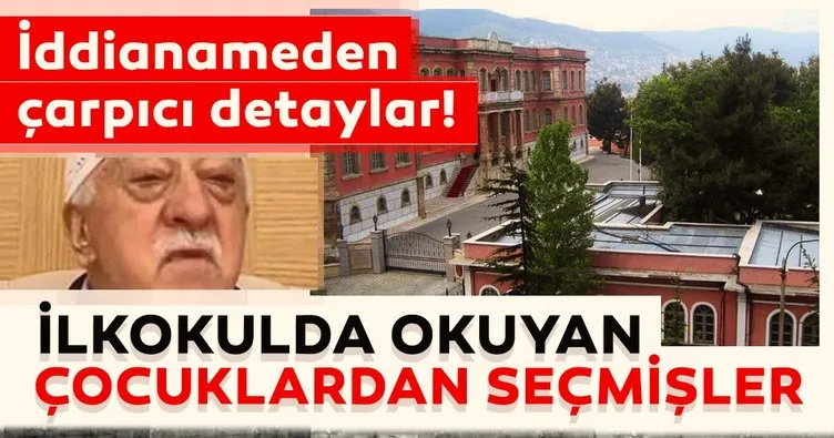 İlkokuldaki çocuklardan FETÖ için asker adayı seçmiş