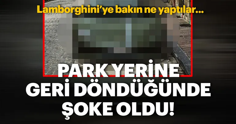 Lamborghini’ye acımadılar