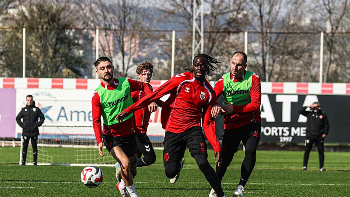 Samsunspor'da 3 oyuncu bireysel çalıştı!