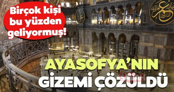 Efsanelere konu olan Ayasofya hakkında bilinmeyenler şaşırtıyor