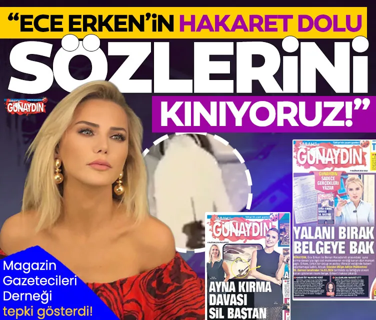 Hakaret dolu sözlerini kınıyoruz