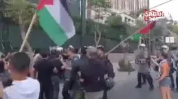 Yunanistan’da Filistin’e destek gösterisine polis müdahalesi