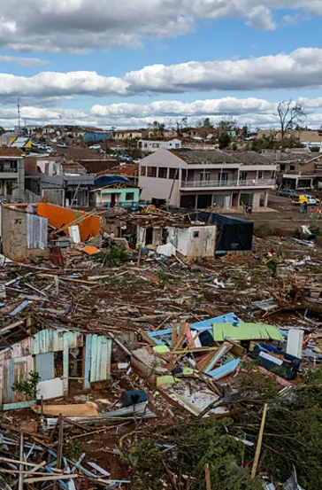 Brezilya’yı kasırga vurdu: 6 ölü