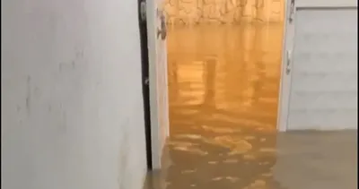 Nusaybin’de sağanak etkili oldu! #mardin