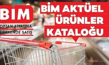 BİM aktüel ürünler kataloğu 28 Şubat 2020 indirimleri bugün başladı! BİM aktüel ürünler kataloğu listesinde neler var?