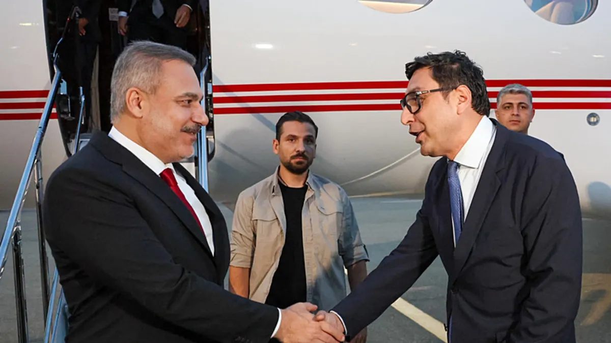 Bakan Fidan Azerbaycan’da