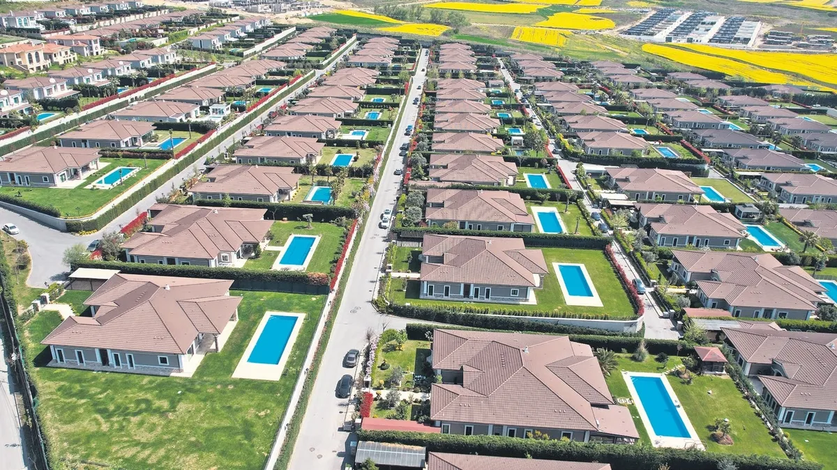 Ruhsat için villa iskân için 4 daire