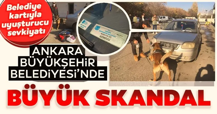 Son dakika: Belediye kartıyla uyuşturucu sevkiyatı! Ankara Büyükşehir Belediyesi’nde büyük skandal