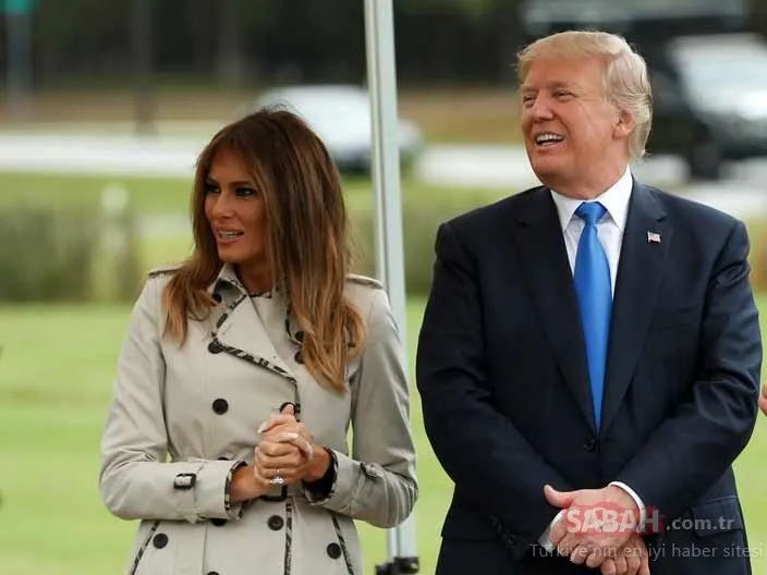 Son Dakika: ABD bu kareyi konuşuyor! Melenia Trump dublör mü kullanıyor?