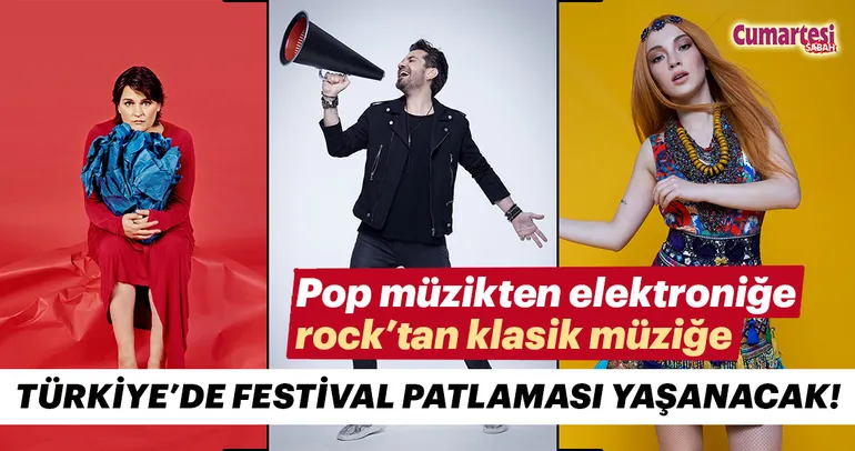 Her müziğin festivali var
