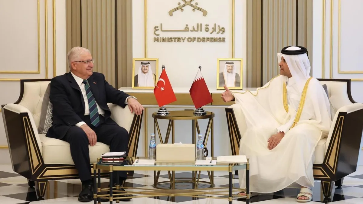 Bakan Güler, Katar Başbakan Yardımcısı ile telefonda görüştü Bakan Güler, Katar Başbakan Yardımcısı ile telefonda görüştü