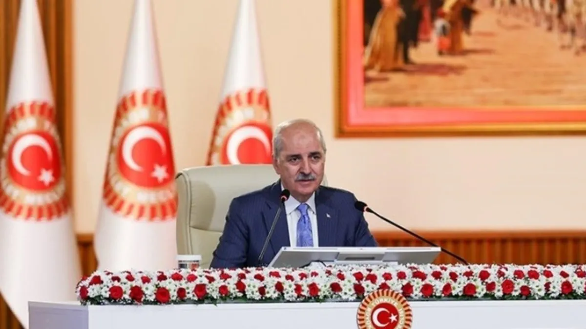 Son Dakika | TBMM Başkanı Numan Kurtulmuş’tan Terörsüz Türkiye mesajı: Komisyon tarihi bir görev üstleniyor Son Dakika | TBMM Başkanı Numan Kurtulmuş’tan Terörsüz Türkiye mesajı: Komisyon tarihi bir görev üstleniyor