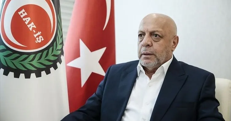 HAK-İŞ Genel Başkanı Arslan, asgari ücrete yapılan artışı değerlendirdi