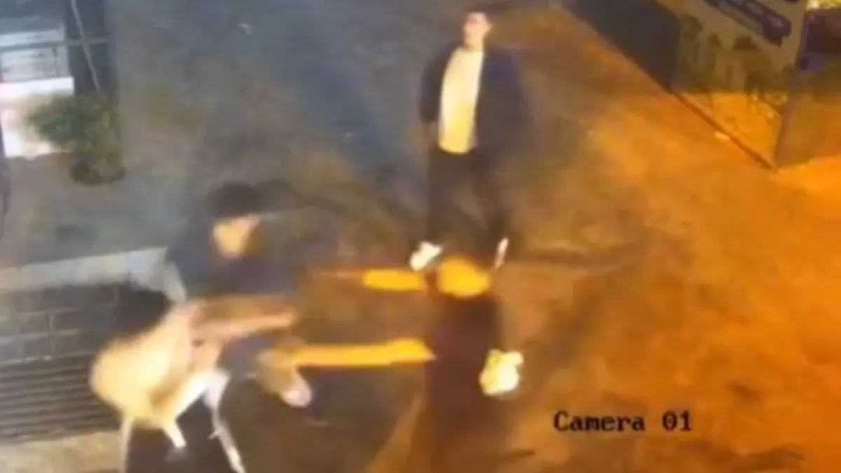 Sultangazi'de sokak savaş alanına döndü! Tekmeli yumruklu kavga kameralarda