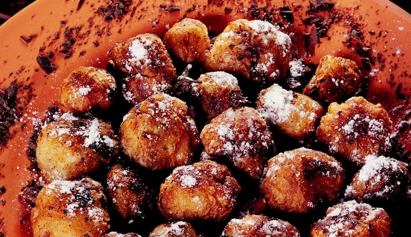 Çikolatalı Milföy Topları