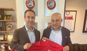 Braga Kulübü Başkanı Rodrigues’ten TFF Başkanı Büyükekşi’ye ziyaret