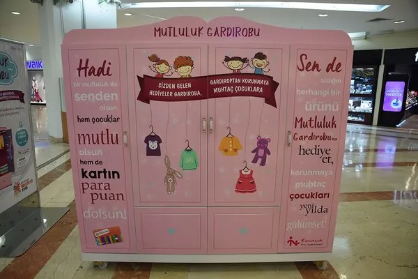 Yardima Muhtac Cocuklarin Yuzunu Gulduren Mutlu Gardrop Son Dakika Haberler