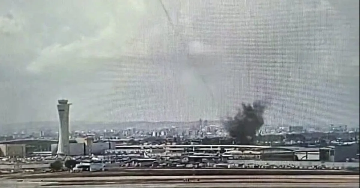 Tel Aviv panik halinde: Husi saldırısı engellenemedi! Yemen’den İsrail’i vurdular