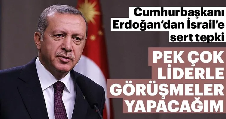 Cumhurbaşkanı Erdoğan: ’Pek çok liderle görüşmeler yapacağım’