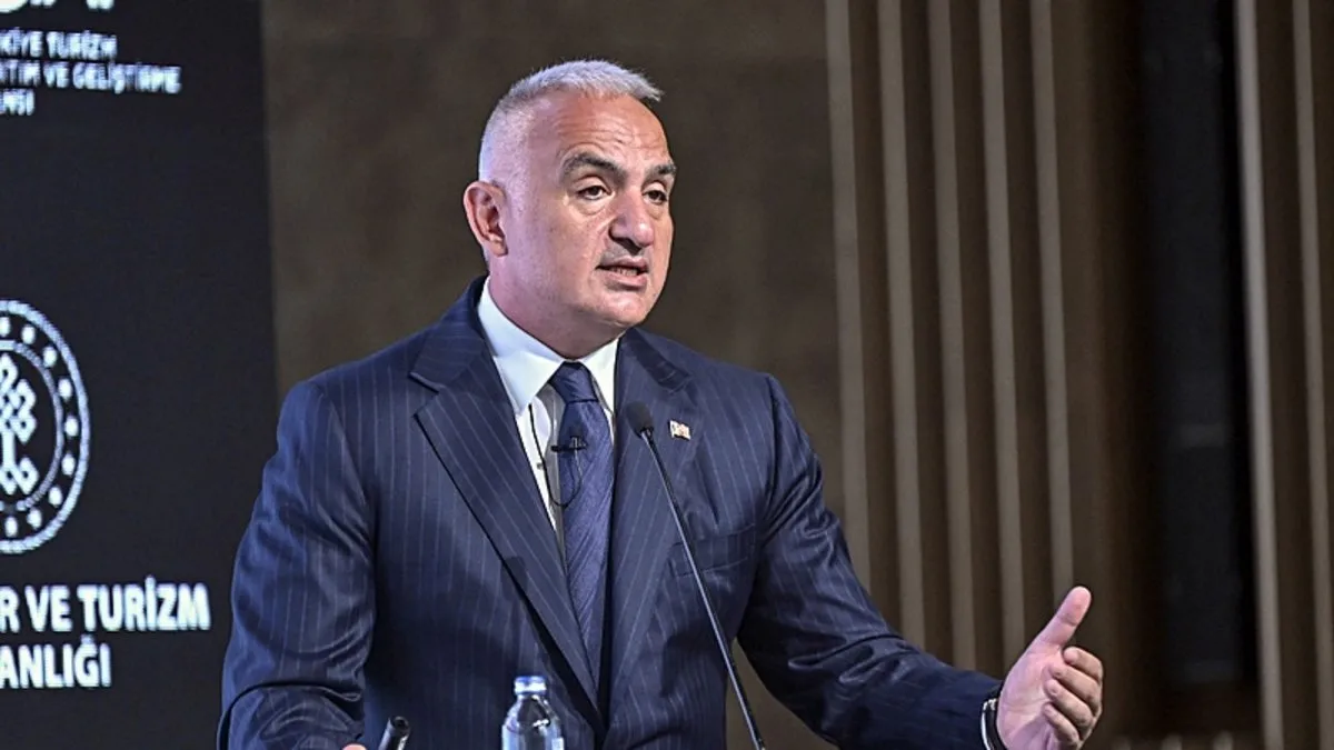 Kültür ve Turizm Bakanı Ersoy, Hacı Bektaş Veli'yi Anma Etkinlikleri'nde konuştu