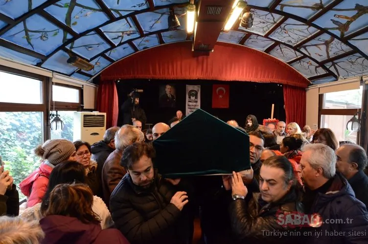 Ünlü tiyatro ve sinema oyuncusu Erdoğan Sıcak son yolculuğuna uğurlandı